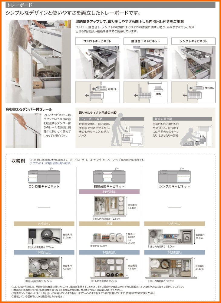 リクシル シエラS 3000 基本プラン システムキッチン ※別途IHコンロ付有！ 送料無料 海外発送可 | キッチンナビ